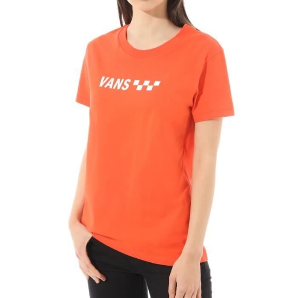 Vans Brand Striper Orange T-shirt för kvinnor
