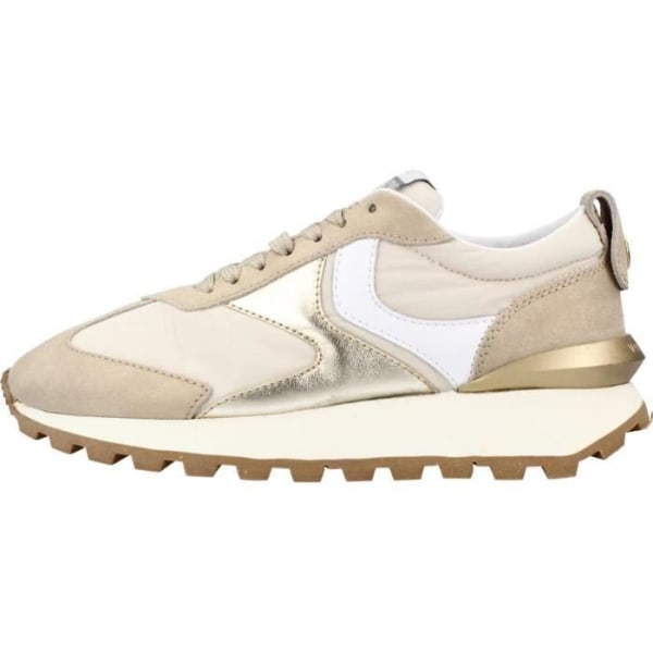 Sneaker - VOILE BLANCHE - 119814 - Kvinna - Gul - Textil - Spetsar - Platta 40