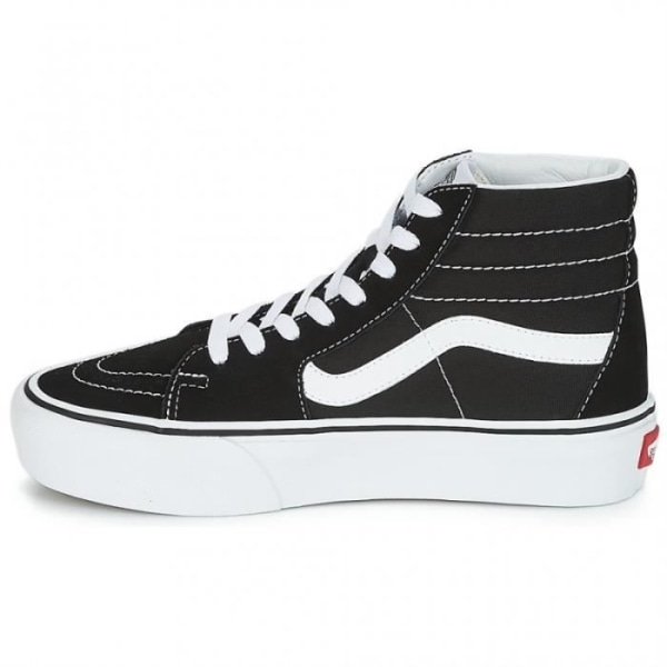 Basket - Vans - SK8-HI PLATFORM 2 - Svart - Textil - Platt Svart 39