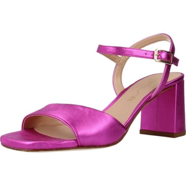 Sandal - barfota UNISA 138742 Rosa - Innersula Gummi - 7,5 cm kilklack Rosa 36