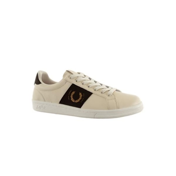 Modesneakers FRED PERRY Textured Leather/Branded 560 Ecru - Herr Beige 41