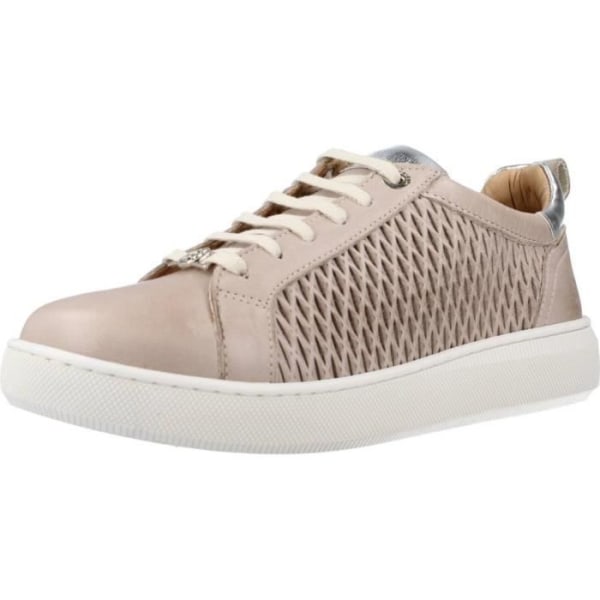 Sneaker dam - CARMELA - 137557 Beige - Läder - Gummisula - Snören 38