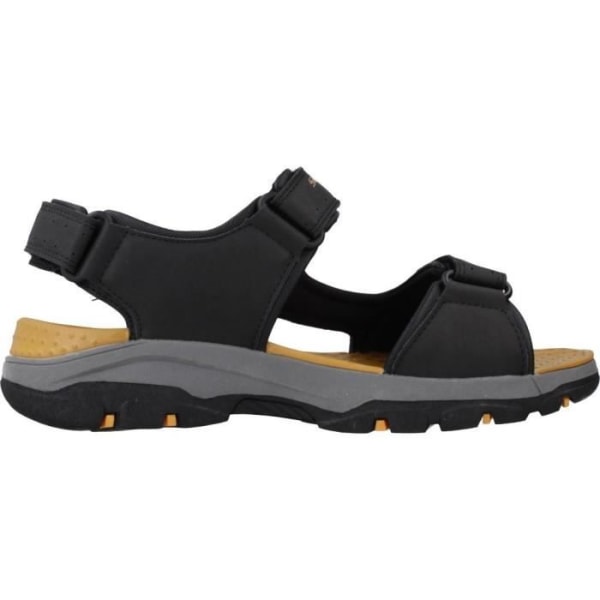 Sandal - barfota för män Skechers 94483 - svart - syntetisk hud - gummisula 43