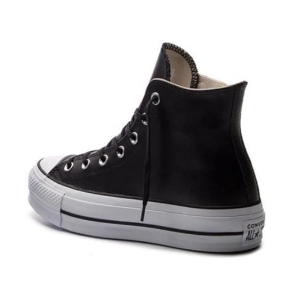 Converse HI LÄDERPLATTFORM Sneaker - CONVERSE - Dam - Läder - Svart - Plattform Svart 41