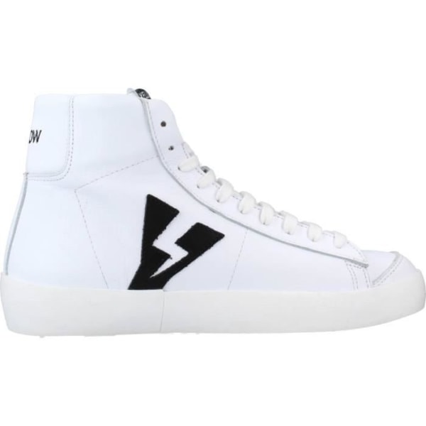 Sneaker dam - GUL - 122992 - Vit - Snören Vit 36