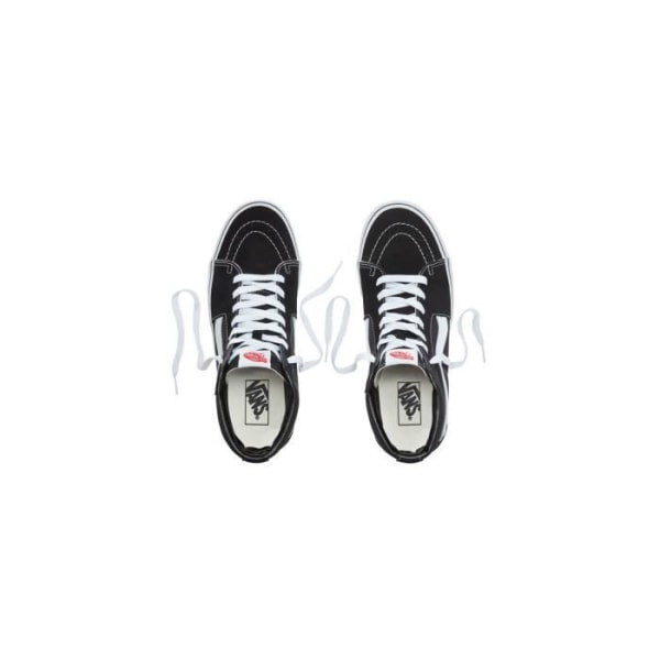 High Top Sneakers - VANS - UA SK8-Hi - Svart/Vit - Exceptionell komfort - Tjock sula