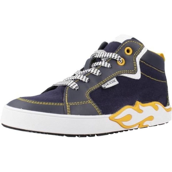 GEOX J ALPHABEET BOY Blå Sneakers - Barn - Snören - Pojke - 26