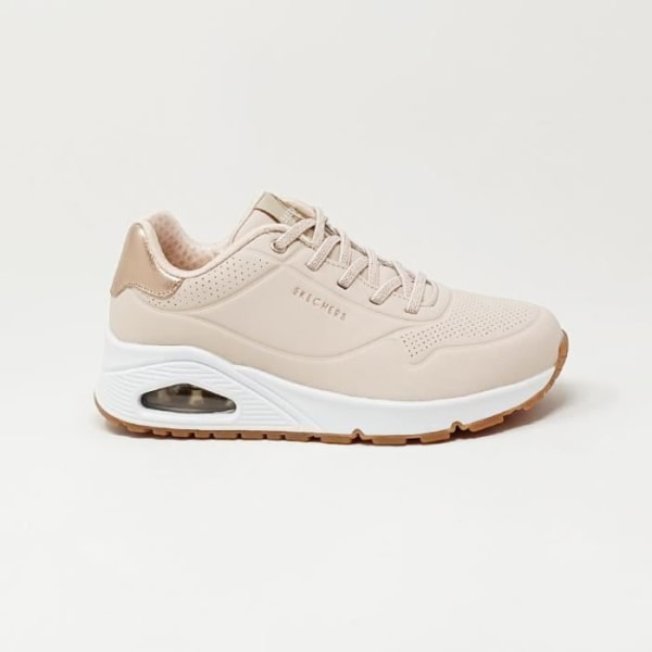 Uno Shimmer CS Sneaker - SKECHERS - Dam - Syntet - Bekväm Beige 36