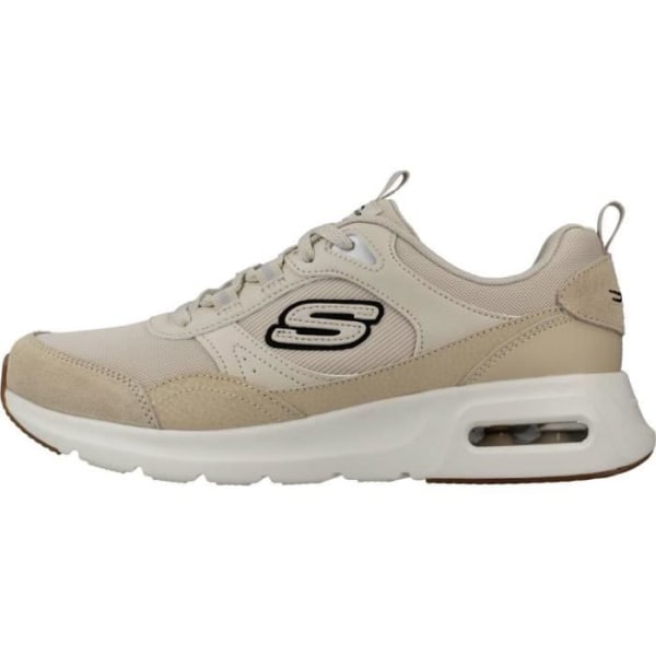 Sneakers dam - SKECHERS - 136702 Beige - Gummisula - Snören - Plattform Beige 36