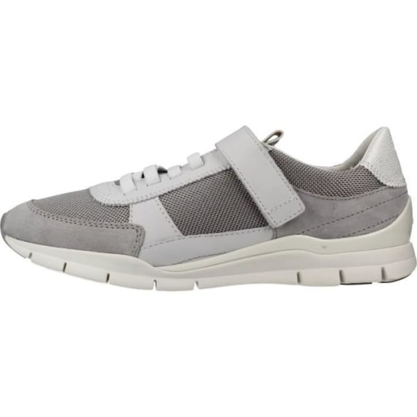 Sneaker dam - GEOX - 118739 - Vit - Innersula Micro Gome - Yttersula Hud Vit 38