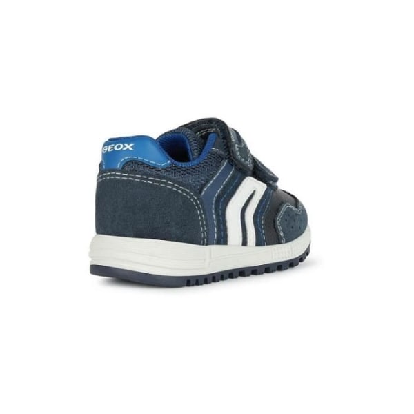 GEOX B ALBEN BOY barnsneakers - Blå - Scratch - Platt klack Blå 20