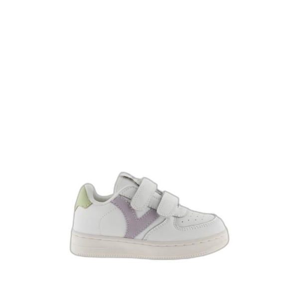 Damsneakers - VICTORIA - Tiempo kontrasterande - Lila - Textil - Spetsar - Platta Lila 37