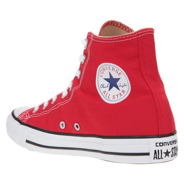 Mixed Red All Star High Top Sneakers - CONVERSE - Sneakerskor - Snören - Textil - Röd Röd 36