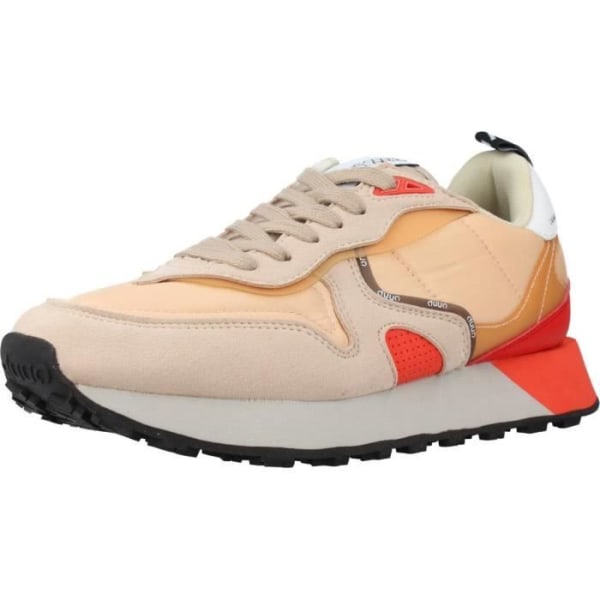 Sneakers dam - DUUO - 129712 - Orange - Spetsar - Syntet Orange 41