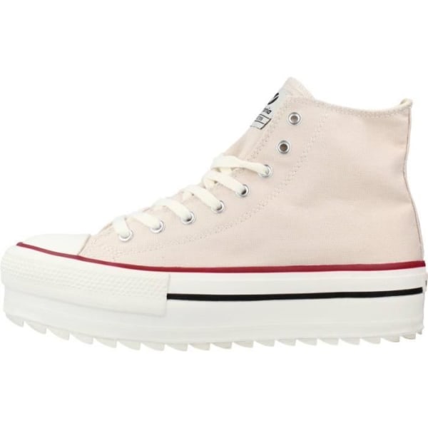 Victoria High Top Sneaker - 118855 - Rosa - Spetsar - Textil - Dam Beige 38