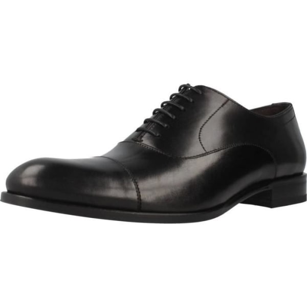 Brogues i svart läder för män Sergio Serrano 41994 - Innersula i läder - Tillverkad i Spanien