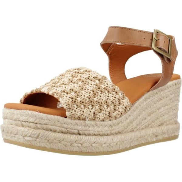 TONI PONS HANNA espadrillor - Dam - Brun - 2 cm klack kastanj 38