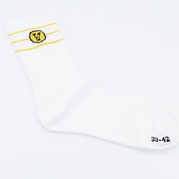 GUL FÖRPACKNING MED 3 THUNDER SOCKS Vita Vit 39/41