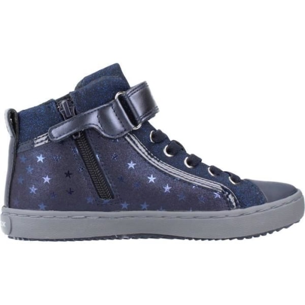 High Top Sneaker - GEOX - Barn/Flicka - Svart - Platta snören - Exceptionell komfort Blå 34