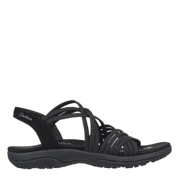 Platta sandaler för kvinnor - Skechers - Svart 35