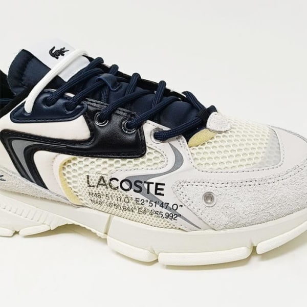 LACOSTE L003 NEO VIT/SVART CS SNEAKERS