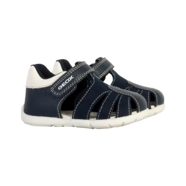 Sandaler - Geox - Elthan - Marin-Vit - Barn - Skala - Platt - 20