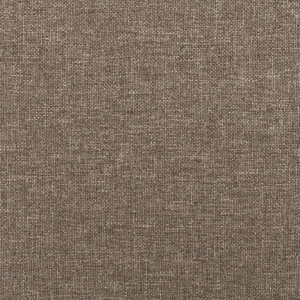 Sängram utan madrass taupe 140x190 cm tyg