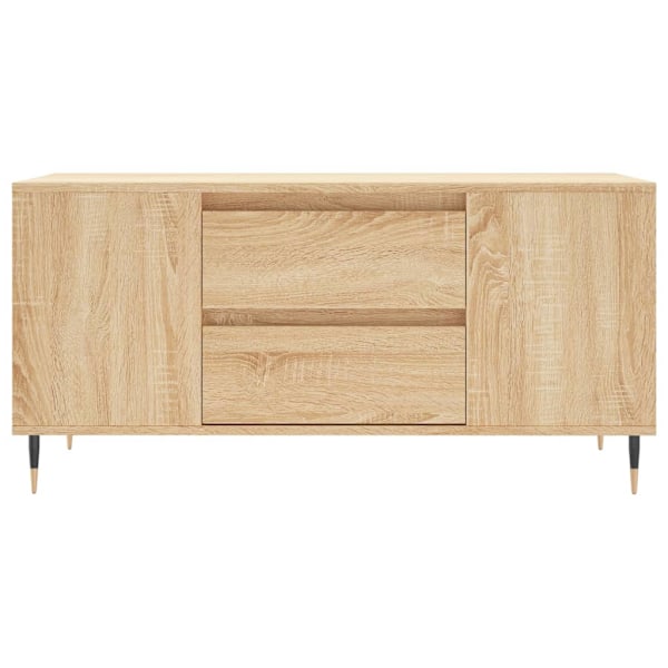 Soffbord sonoma-ek 102x44,5x50 cm konstruerat trä