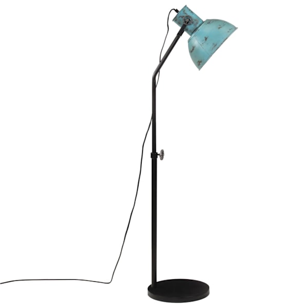 Golvlampa 25 W nött blå 30x30x90-150 cm E27