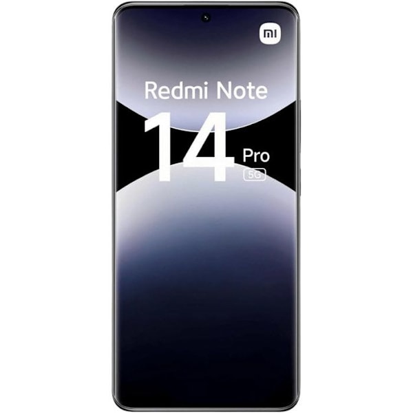 XIAOMI REDMI NOTE 14 PRO 5G 8Go + 256 Go SVART Svart