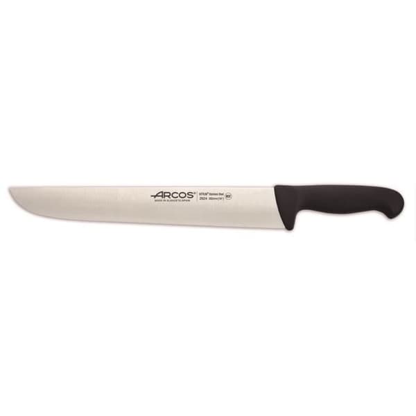 Slagerkniv - ARCOS - Prof 292425 - NITRUM rustfrit stål - Klinge 35 cm - Ergonomisk håndtag