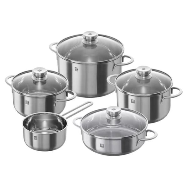 ZWILLING Twin Nova - Grydesæt (5 stk) - Rustfrit stål