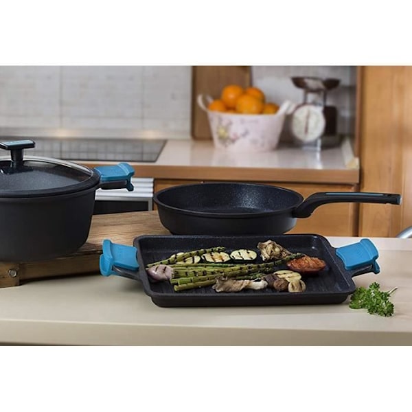 Grillpande - ARCOS - Thera - Non-Stick - 34 x 26 cm - Støbt aluminium