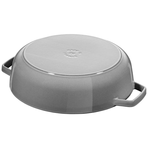 Chistera pyöreä vuoka valurautaa - STAUB - Ø 28 cm - 6,7 L - Grafiitinharmaa Grafitgrå