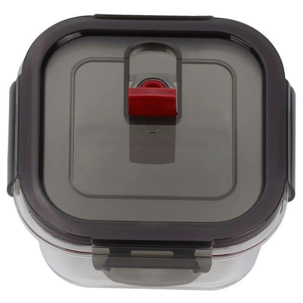 ZWILLING Gusto - Lufttät förvaringslåda (kvadrat 500 ml) - Borosilikatglas