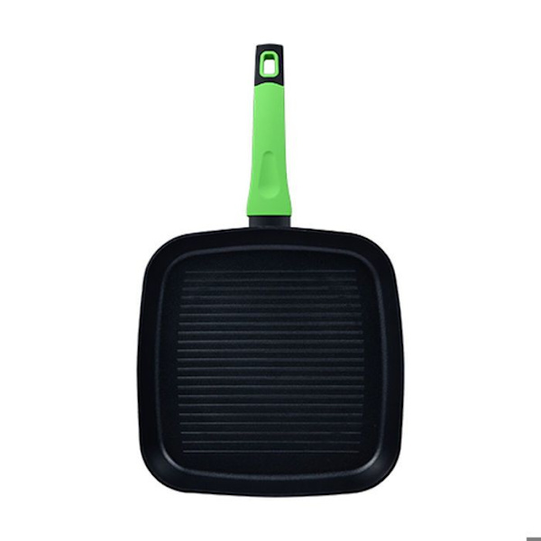 Grill San Ignacio Vitoria Sort Smedet aluminium Ø 28 cm Svart