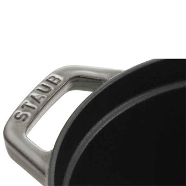 STAUB 405002360 - Ovalt ildfast fad - Ø 23 cm - Grafitgrå Grafitgrå