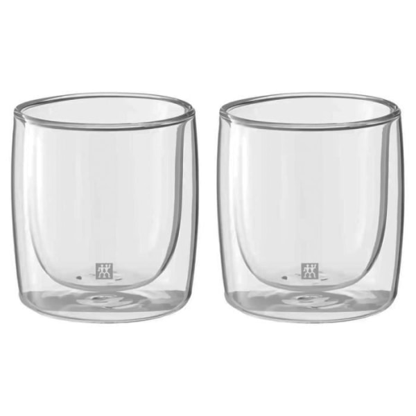 Whisky-lasit - ZWILLING - Sorrento - 2 kappaletta - 270 ml - Borosilikaattilasi Transparent
