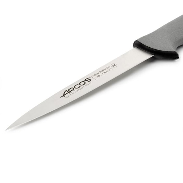 Enda filékniv - ARCOS - Färg Prof - Flexibelt blad - 17cm - NITRUM rostfritt stål