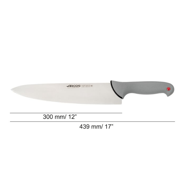 Kockkniv 30cm Färg Prof Olika färger