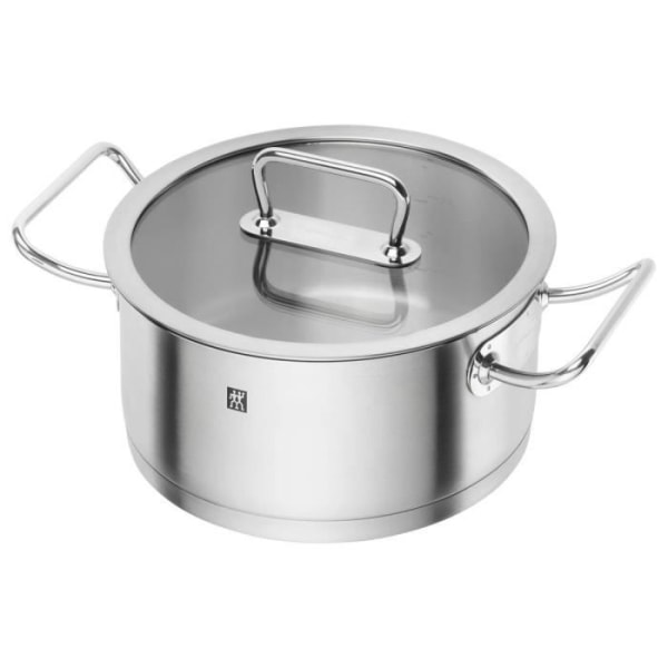 ZWILLING Pro - Lasikannella varustettu vuoka (24 cm) - Ruostumaton teräs