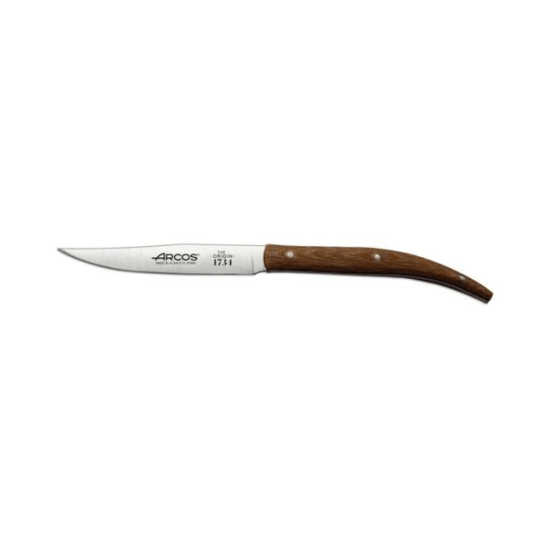 Fixed Loins kniv Arcos 373728 Nitrum rostfritt stål, Micarta mango och 11 cm blad i kartong.