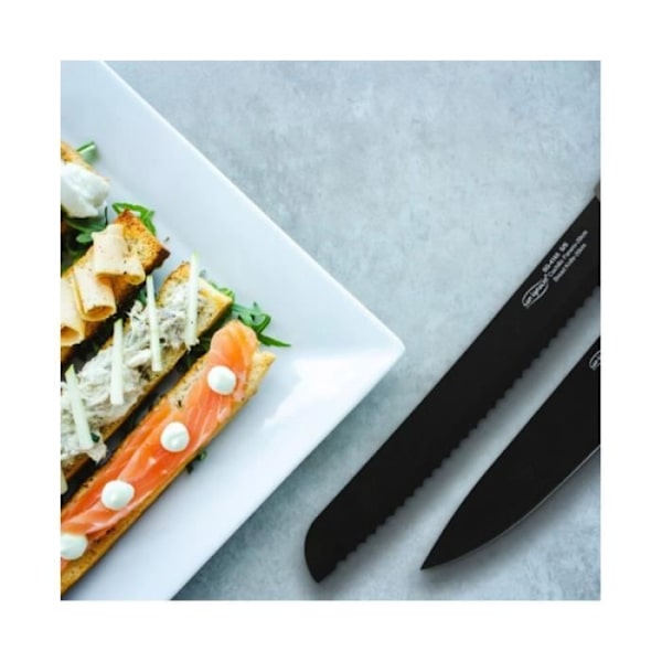 Knivsæt - San Ignacio - Rustfrit stål - 5 stk - Flerfarvet - Non-stick Flerfärgad