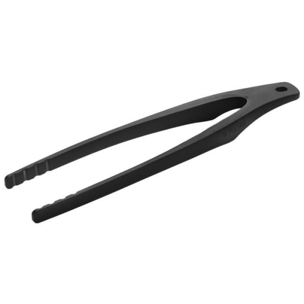 Keittiövälineet - STAUB - Pihdit - 31 cm - Musta silikoni - Lämmönkestävä 220°C Svart