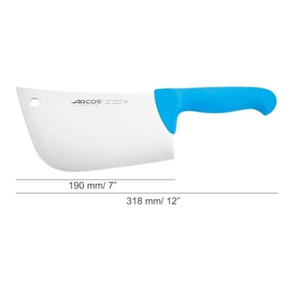 Macheta - Arcos - Prof 296123 - Ruostumaton teräs Nitrum - 19 cm terä - Ergonominen sininen Blå