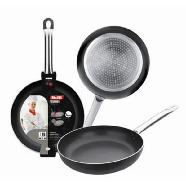 Stegepande - I-Chef - 28 cm - Aluminium - Non-stick - Håndtag i rustfrit stål