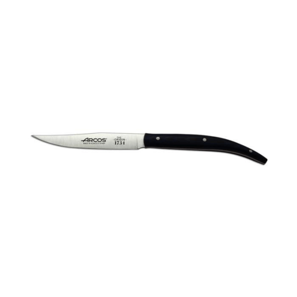 Lanne kiinteä veitsi Arcos 373723 ruostumaton teräs Nitrum, mango Micarta ja 11 cm terä laatikossa.