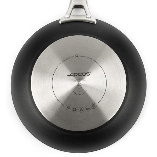 Pande - ARCOS - Samoa - Forged Aluminium - Non-Stick - Kompatibel med Alle Kogeplader