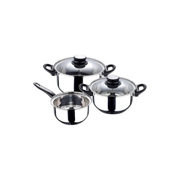 GENERISK - 5 stykke rustfrit stål batteri Ind Palma Sg-8170 San Ignacio