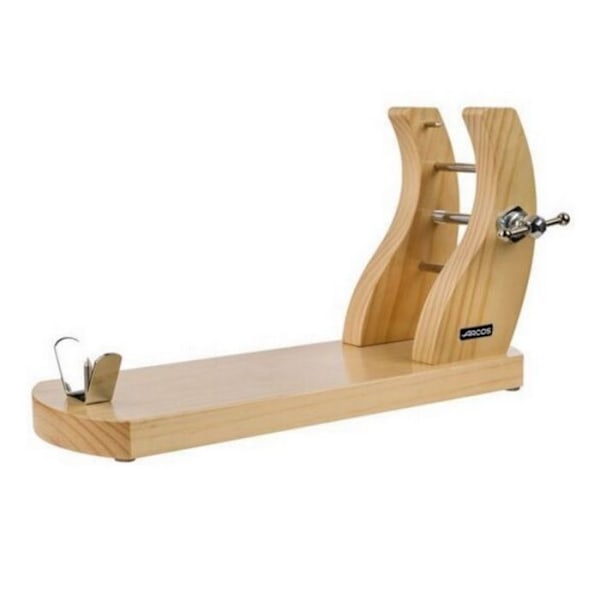 Arcos Support för skinka + kniv 25cm - 859011 trä